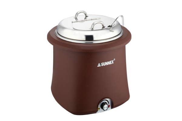 Máy hâm súp điện SUNNEX GALENA 10L hai màu