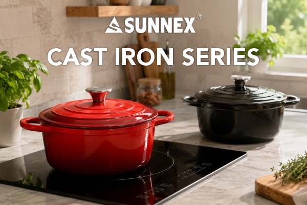 Dòng sản phẩm nồi gang tráng men cao cấp SUNNEX Dòng sản phẩm nồi gang tráng men cao cấp SUNNEX
