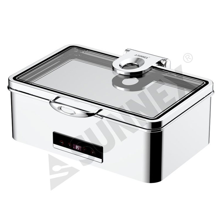 Thép không gỉ màu đen 1/1 Chafer không dùng nước