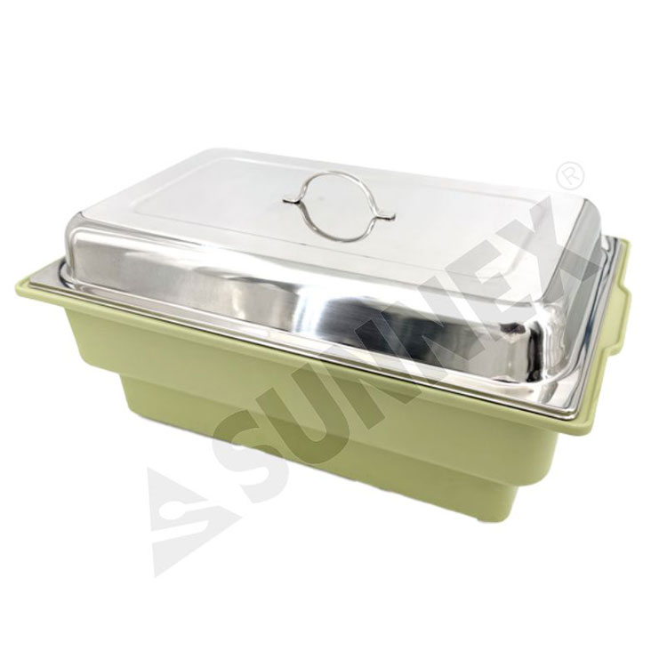 EcoCater Series Green Electric Chafer với các loại vỏ khác nhau